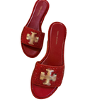 TB- Womens Red Everly Slides